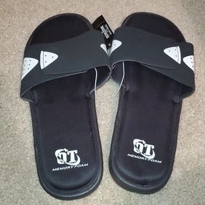 Mens memory foam sandals size 12-13